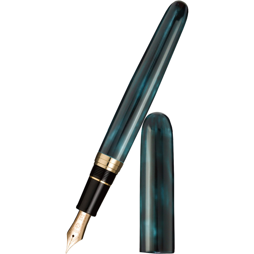 Sailor 1911 Rei Urushi-Nuri Fountain Pen - Iwale Kinoshiru-Nuri - Medium (Bespoke Dealer Exclusive)-Pen Boutique Ltd