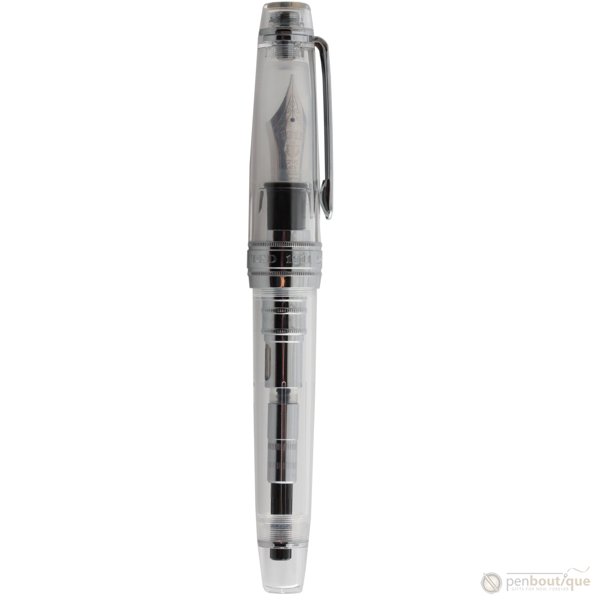 Sailor Professional Gear King of Pens Transparent/Silver Fountain Pen-Pen Boutique Ltd