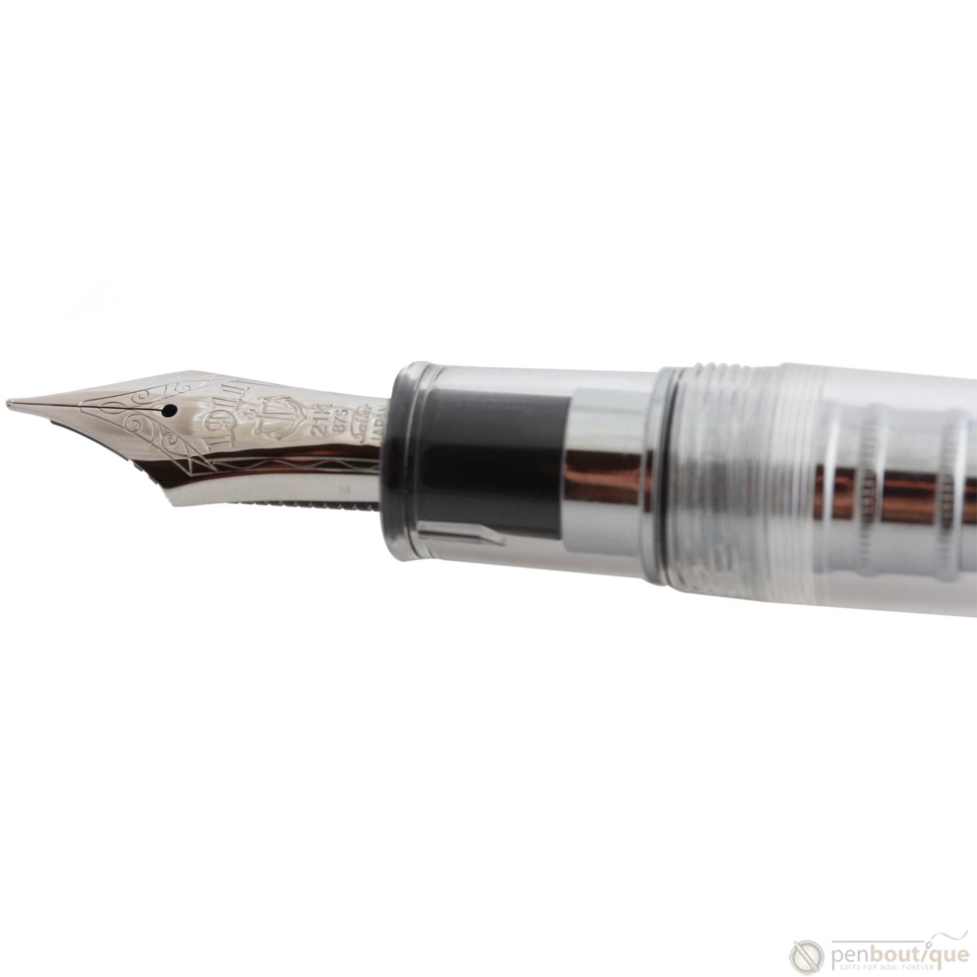 Sailor Professional Gear King of Pens Transparent/Silver Fountain Pen-Pen Boutique Ltd