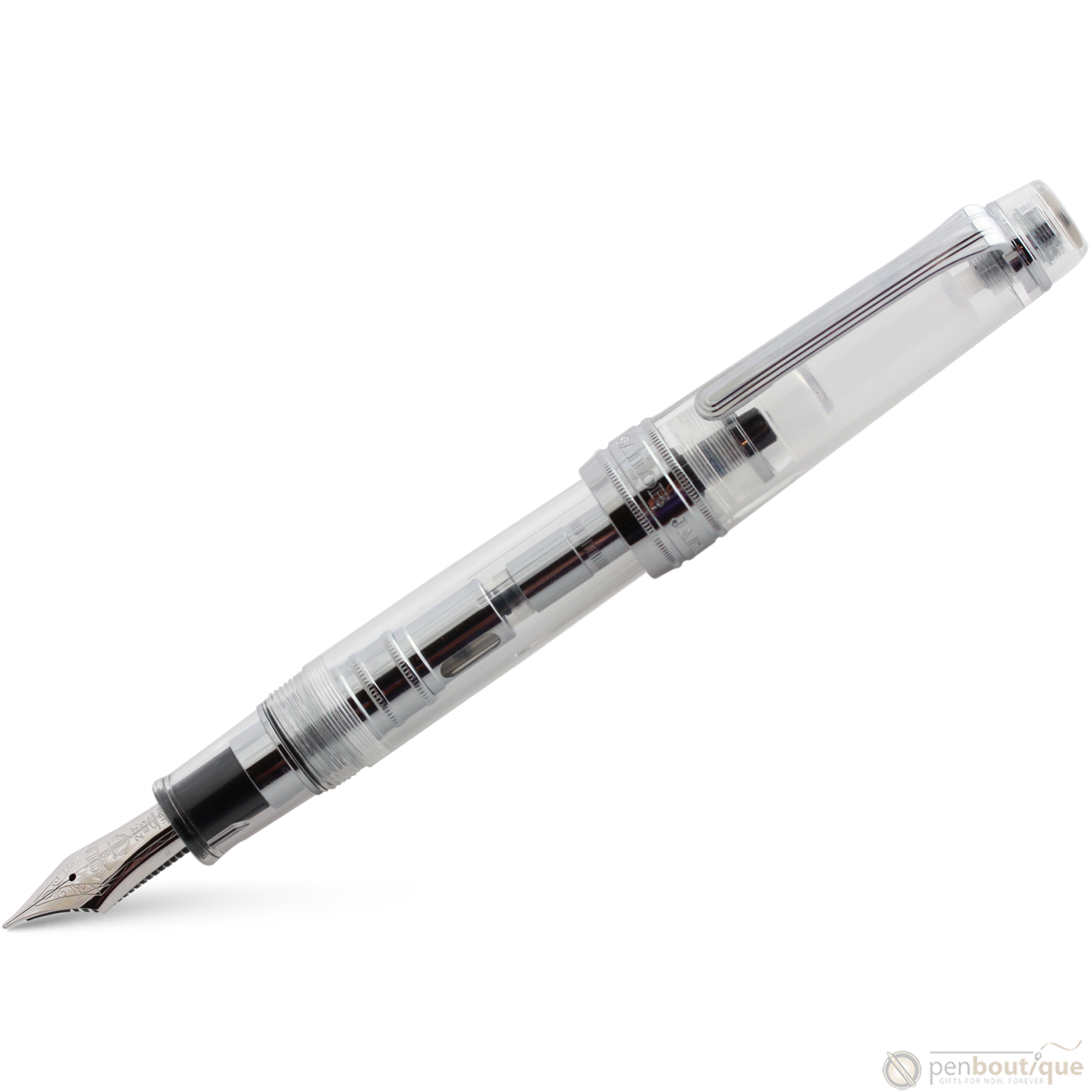 Sailor Professional Gear King of Pens Transparent/Silver Fountain Pen-Pen Boutique Ltd