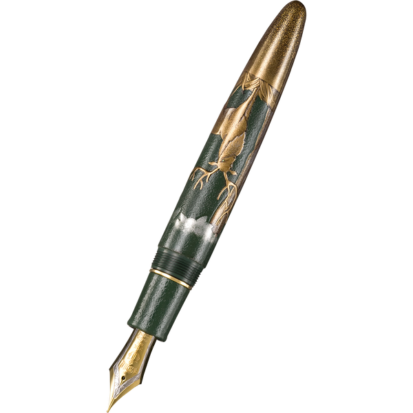 Sailor Maki-e Fountain Pen - Limited Edition - Shika to Gekkou (Bespoke Dealer Exclusive)-Pen Boutique Ltd