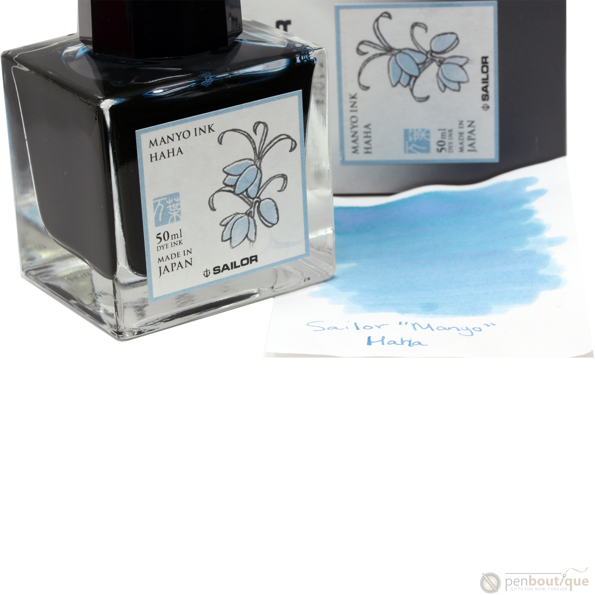 Sailor Manyo Ink Bottle - Haha - 50ml-Pen Boutique Ltd