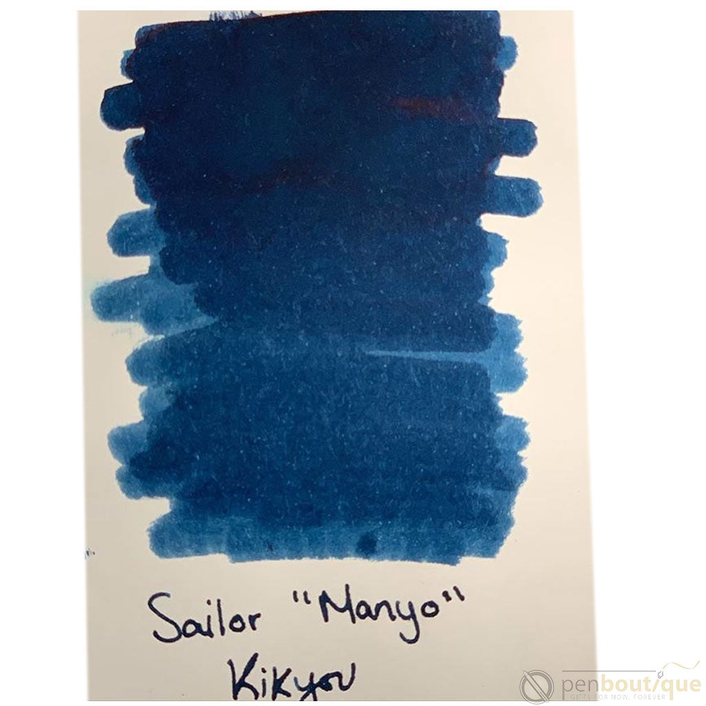 Sailor Manyo Ink Bottle - Kikyou - 50ml-Pen Boutique Ltd