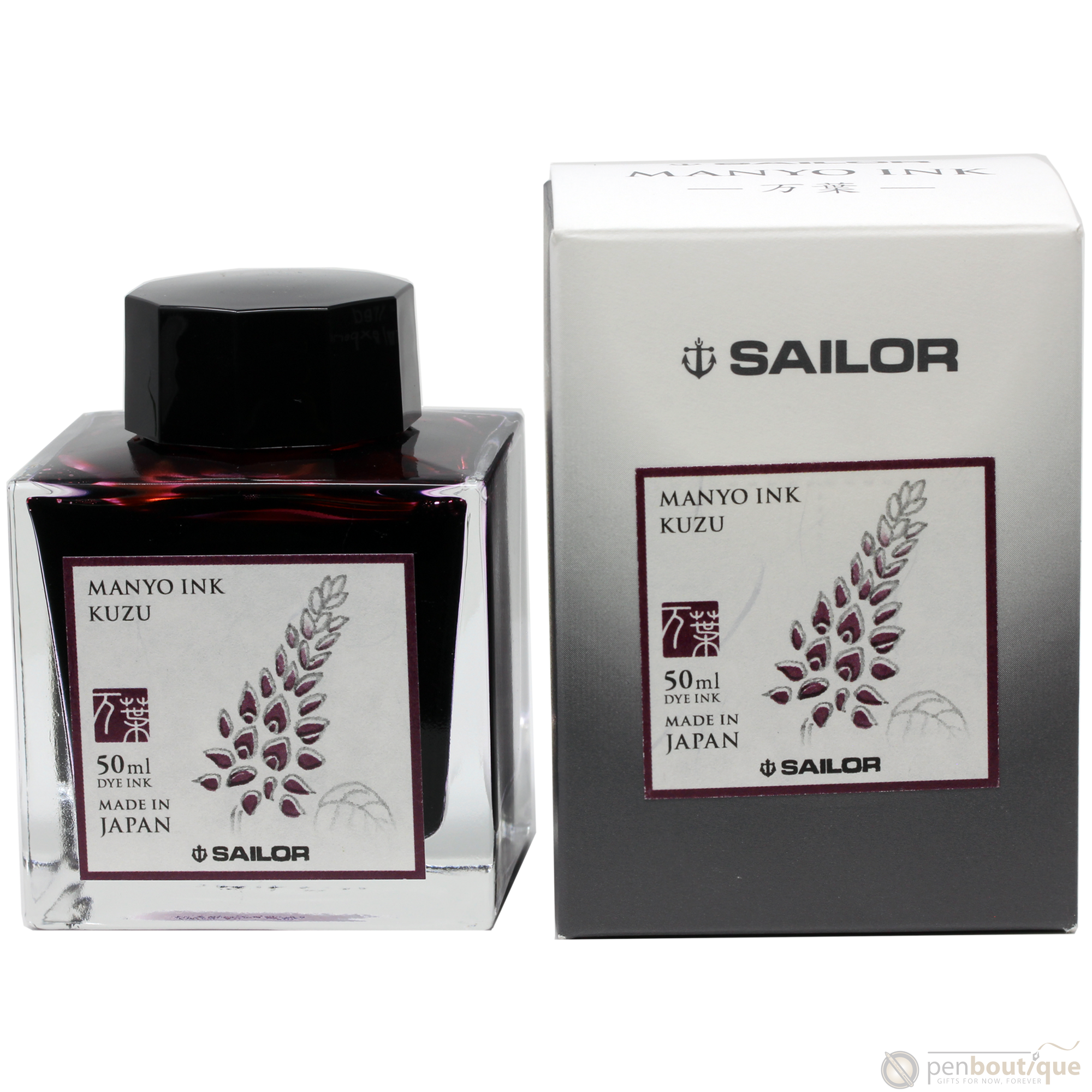 Sailor Manyo Ink Bottle - Kuzu - 50ml-Pen Boutique Ltd