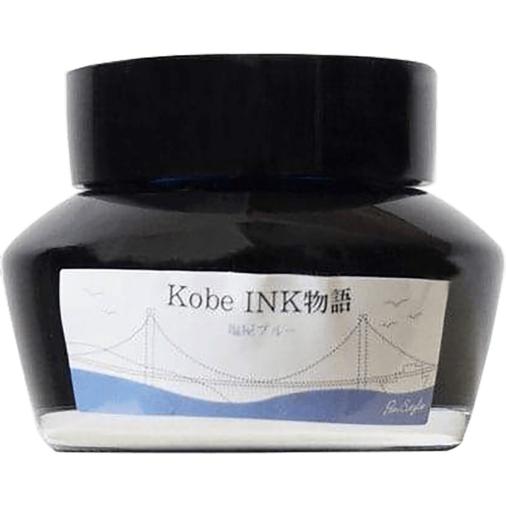 Sailor Nagasawa Kobe 17 Shioya Blue Ink Bottle - 50ml - Pen Boutique Ltd