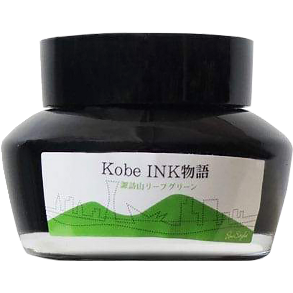 Sailor Nagasawa Kobe #35 Suwayama Leave Green Ink Bottle - 50ml-Pen Boutique Ltd