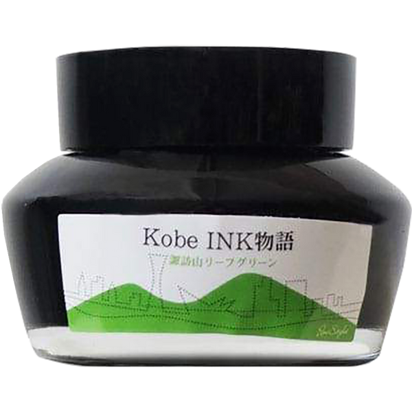 Sailor Nagasawa Kobe #35 Suwayama Leave Green Ink Bottle - 50ml-Pen Boutique Ltd