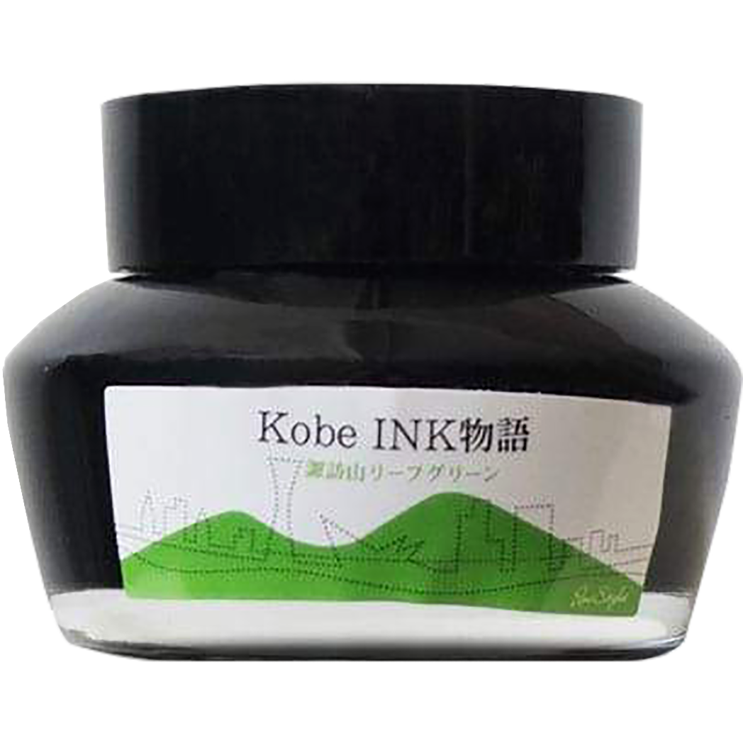 Sailor Nagasawa Kobe #35 Suwayama Leave Green Ink Bottle - 50ml-Pen Boutique Ltd