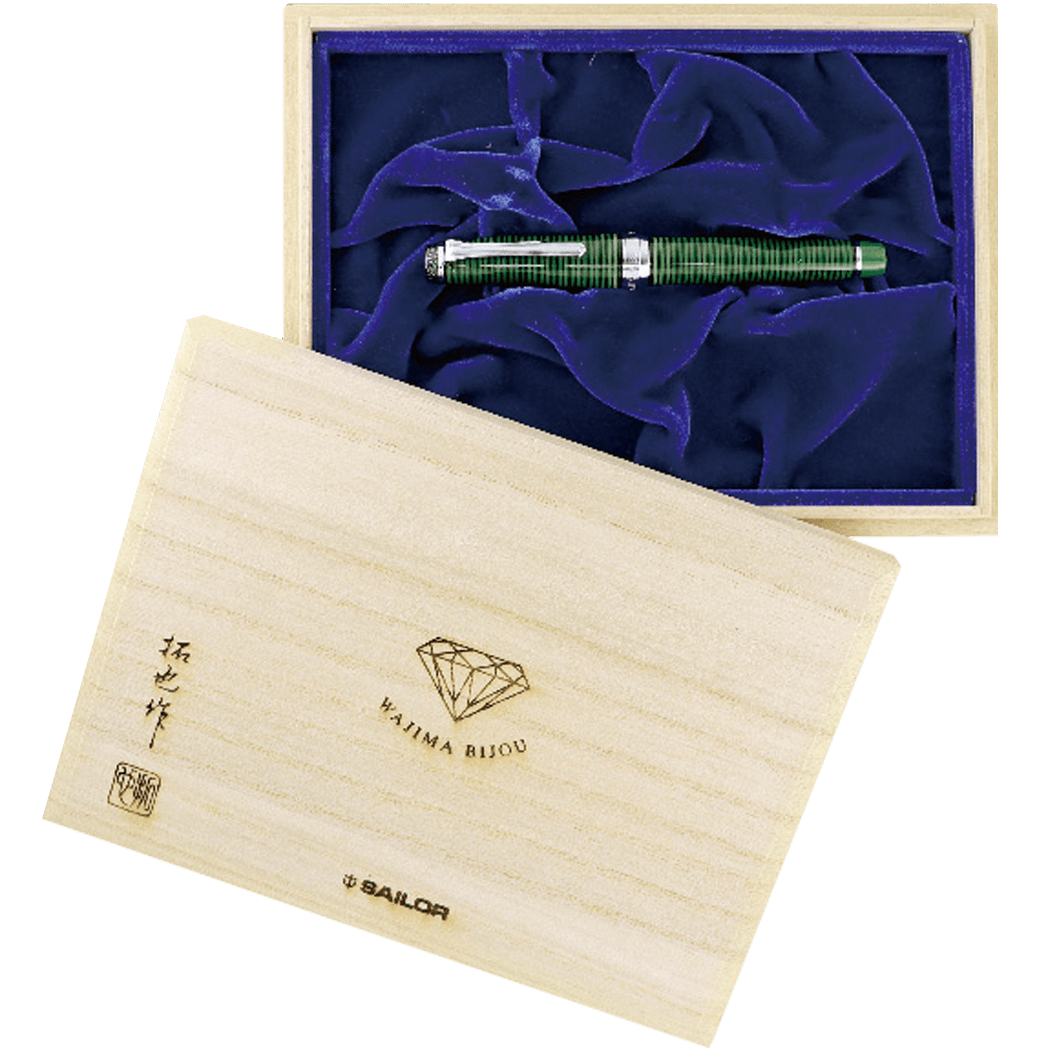 Sailor Professional Gear Fountain Pen - Wajima Bijou Emerald - Standard (Bespoke Dealer Exclusive)-Pen Boutique Ltd