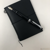 Sailor Professional Gear II Slim Fountain Pen - Black with Silver Trim-Pen Boutique Ltd