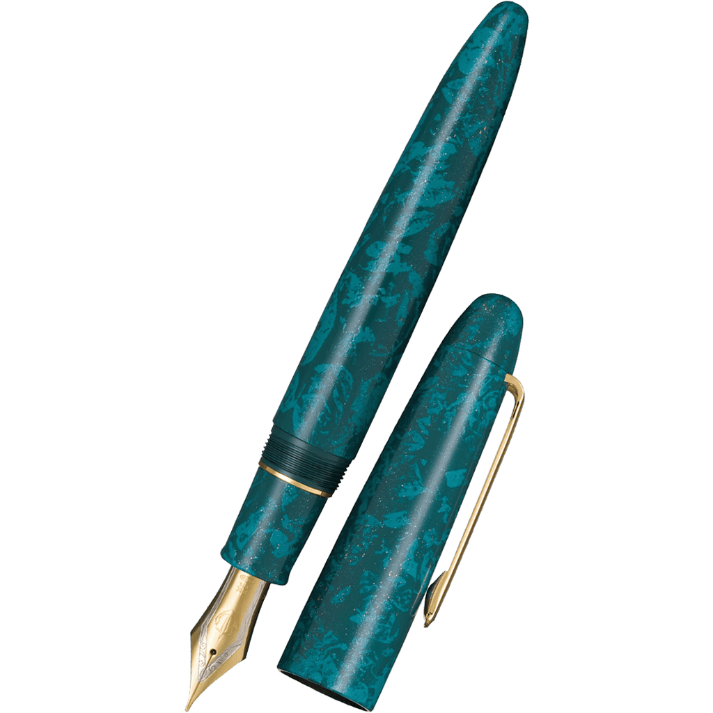 Sailor 1911 Fountain Pen - King of Pens - Iro Miyabi 2nd Edition - Miyabi Nuri - Ran Peki (Bespoke Dealer Exclusive) - Pen Boutique Ltd