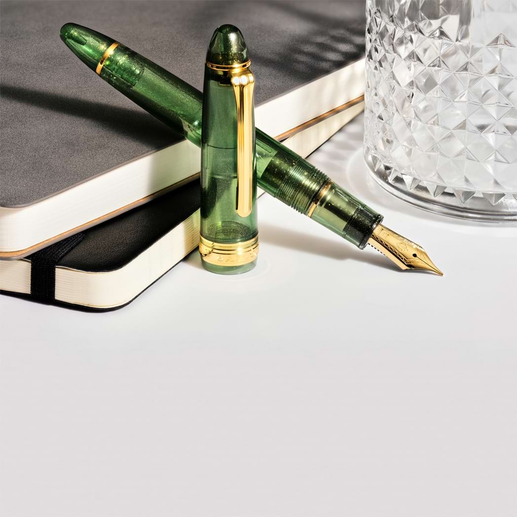Sailor 1911L Pen of the Year 2023 Fountain Pen - Golden Olive - Limited Edition (North American Dealer Exclusive)-Pen Boutique Ltd