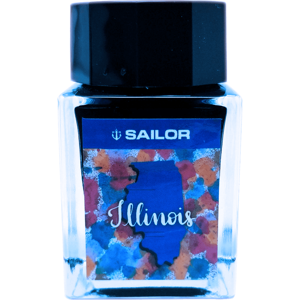 Sailor Bottled Ink - USA State - Illinois - 20ml-Pen Boutique Ltd