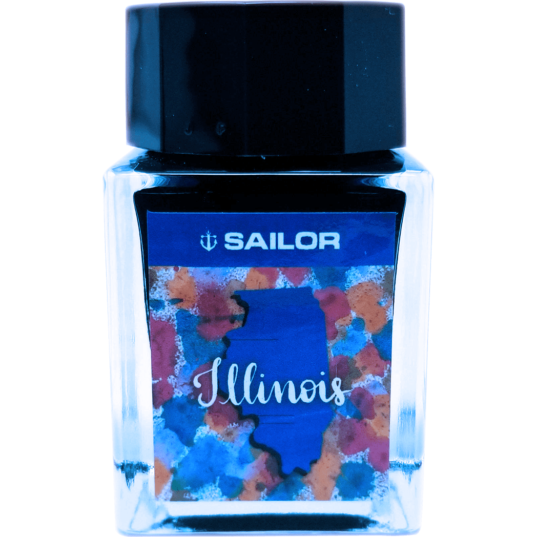 Sailor Bottled Ink - USA State - Illinois - 20ml-Pen Boutique Ltd