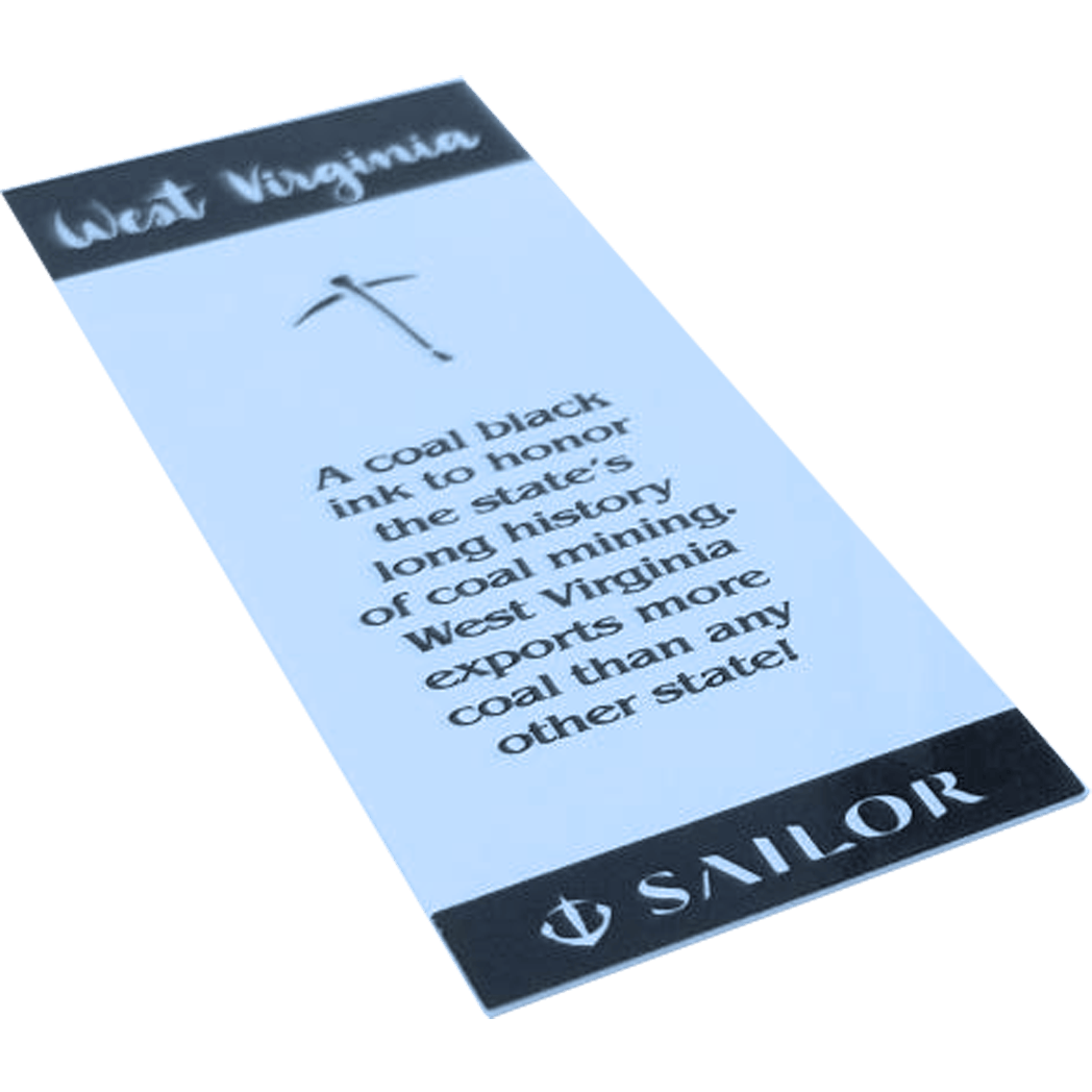 Sailor Bottled Ink - USA State - West Virginia - 20ml-Pen Boutique Ltd