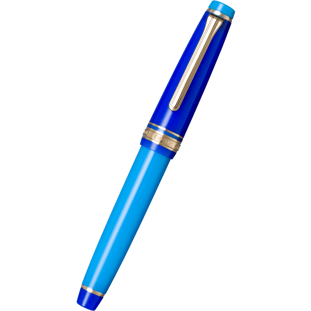 Sailor Professional Gear Fountain Pen - Cosmic Blue Quasar - Slim 14K (Limited Edition)-Pen Boutique Ltd