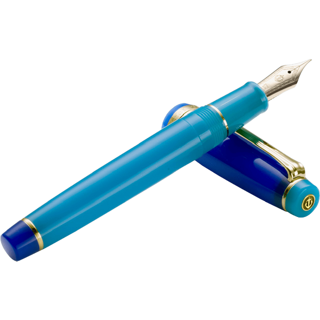 Sailor Professional Gear Fountain Pen - Cosmic Blue Quasar - Standard 21K (Limited Edition)-Pen Boutique Ltd