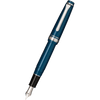 Sailor Professional Gear Fountain Pen - Metallic Blue - Silver Trim - Slim-Pen Boutique Ltd