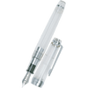 Sailor Professional Gear Fountain Pen - Transparent - Silver Trim - Slim-Pen Boutique Ltd