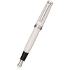 Sailor Professional Gear Fountain Pen - White - Silver Trim - Slim-Pen Boutique Ltd