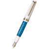Sailor Professional Gear Slim Mini Recontre Fountain Pen - Bleu Ciel - 14K Gold Trim-Pen Boutique Ltd