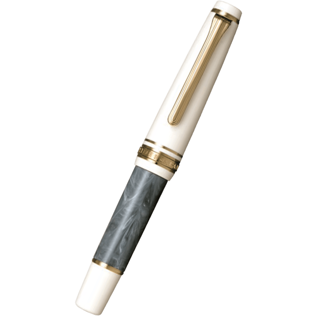 Sailor Professional Gear Slim Mini Recontre Fountain Pen - Gris Fer - 14K Gold Trim-Pen Boutique Ltd