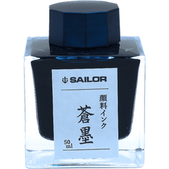 Sailor Souboku Bottle Ink - Deep Blue - 50ml-Pen Boutique Ltd