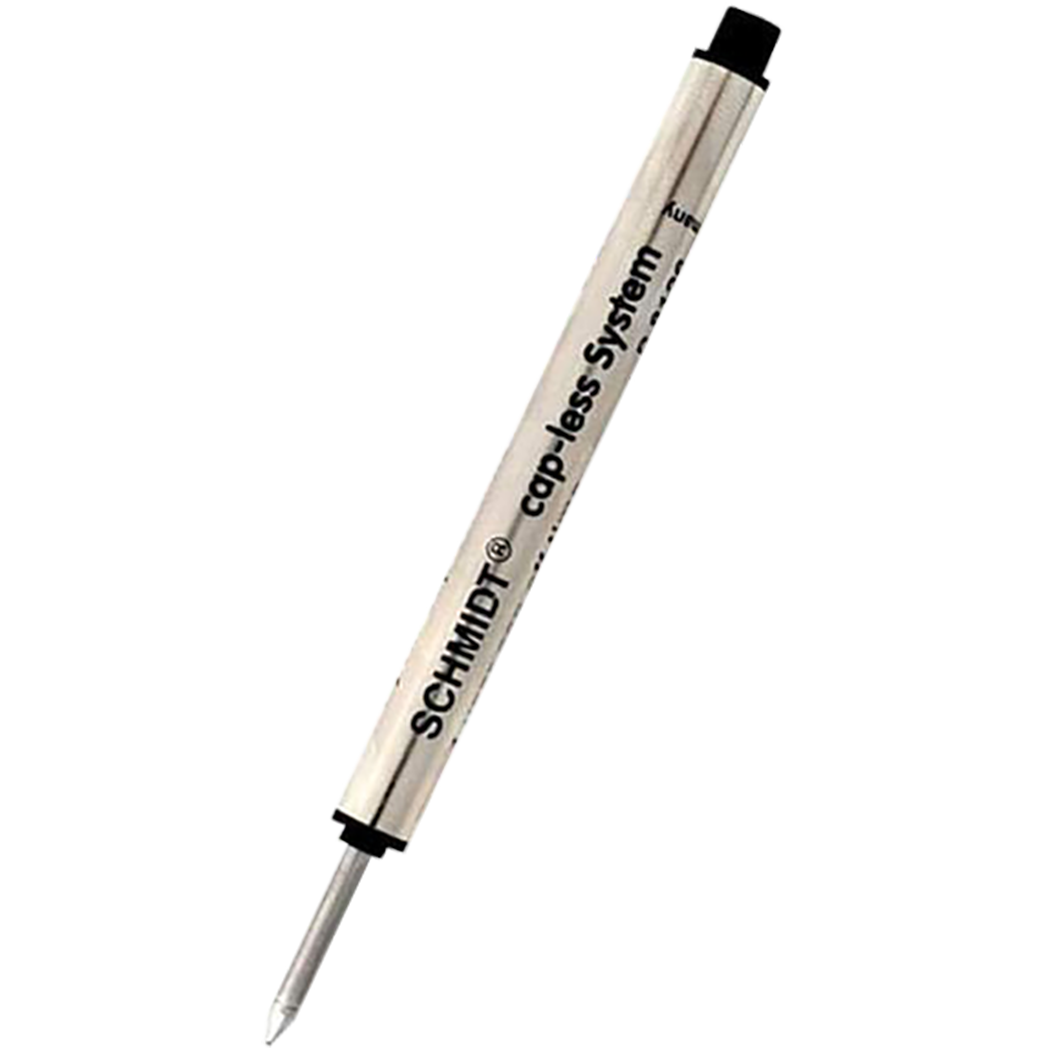 Rollerball capless system refill top