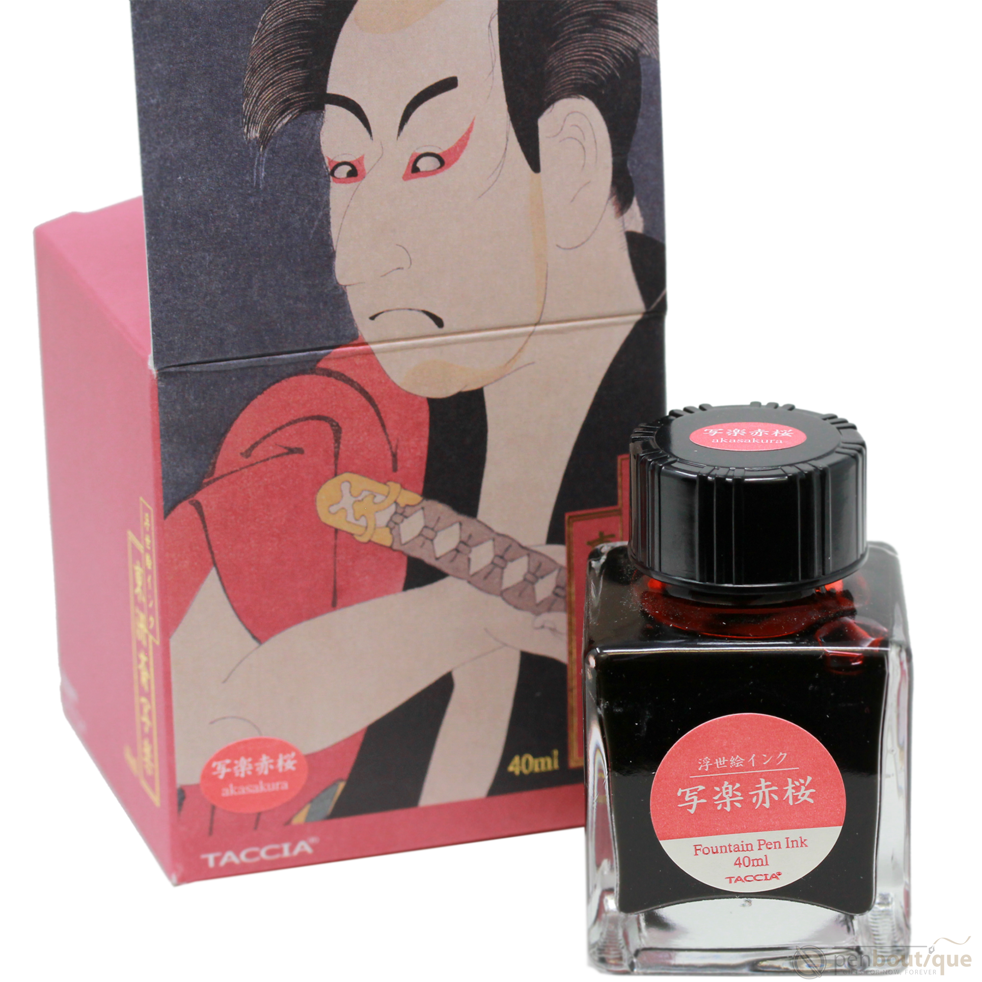 Taccia Ukiyo-e Ink Bottle - 40 ml-Pen Boutique Ltd