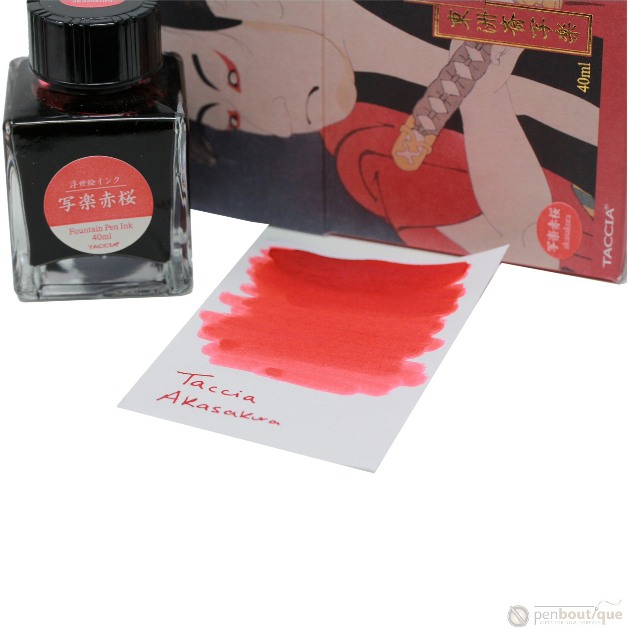 Taccia Ukiyo-e Ink Bottle - 40 ml-Pen Boutique Ltd