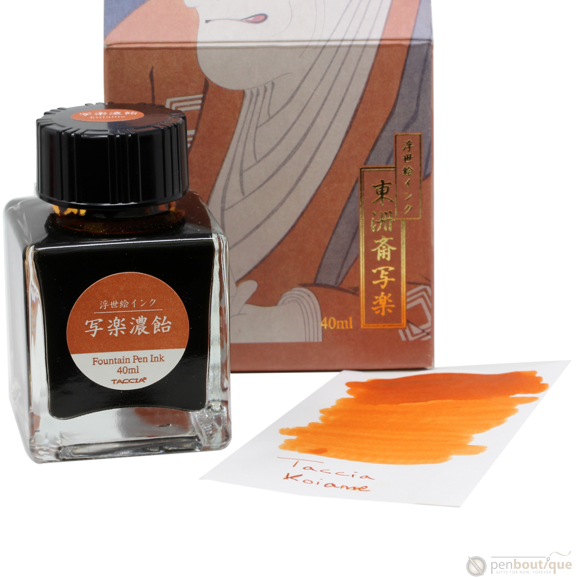 Taccia Ukiyo-e Ink Bottle - 40 ml-Pen Boutique Ltd