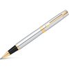 Sheaffer 300 Rollerball Pen - Gold Plated Trim - Chrome-Pen Boutique Ltd