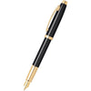 Sheaffer Fountain Pen - 100 - Black - Gold Trim-Pen Boutique Ltd