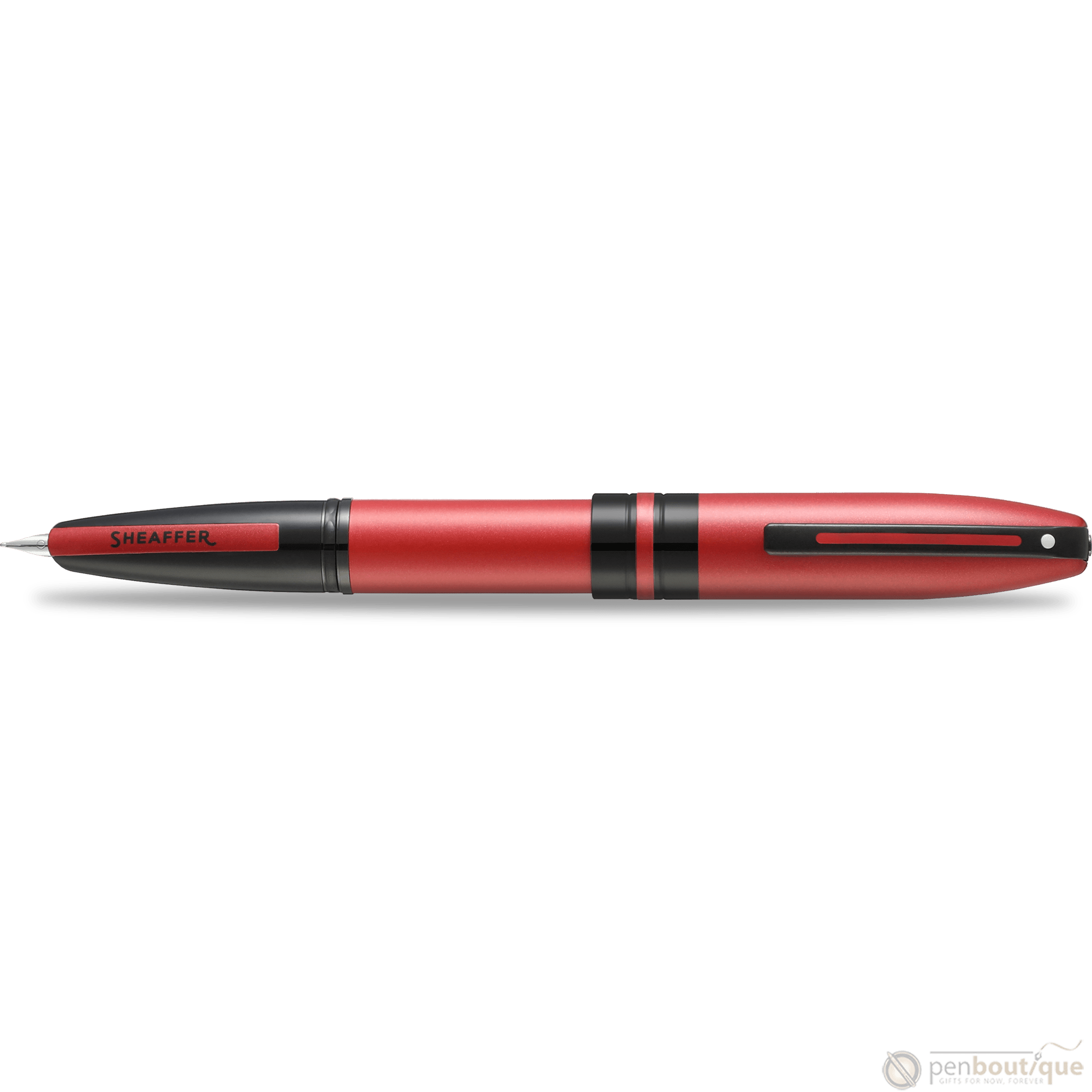 Sheaffer Icon Fountain Pen - Metallic Red - Pen Boutique Ltd