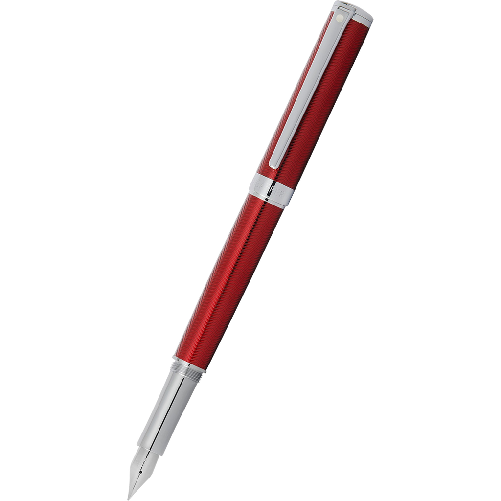 Sheaffer Intensity Fountain Pen - Engraved Red-Pen Boutique Ltd