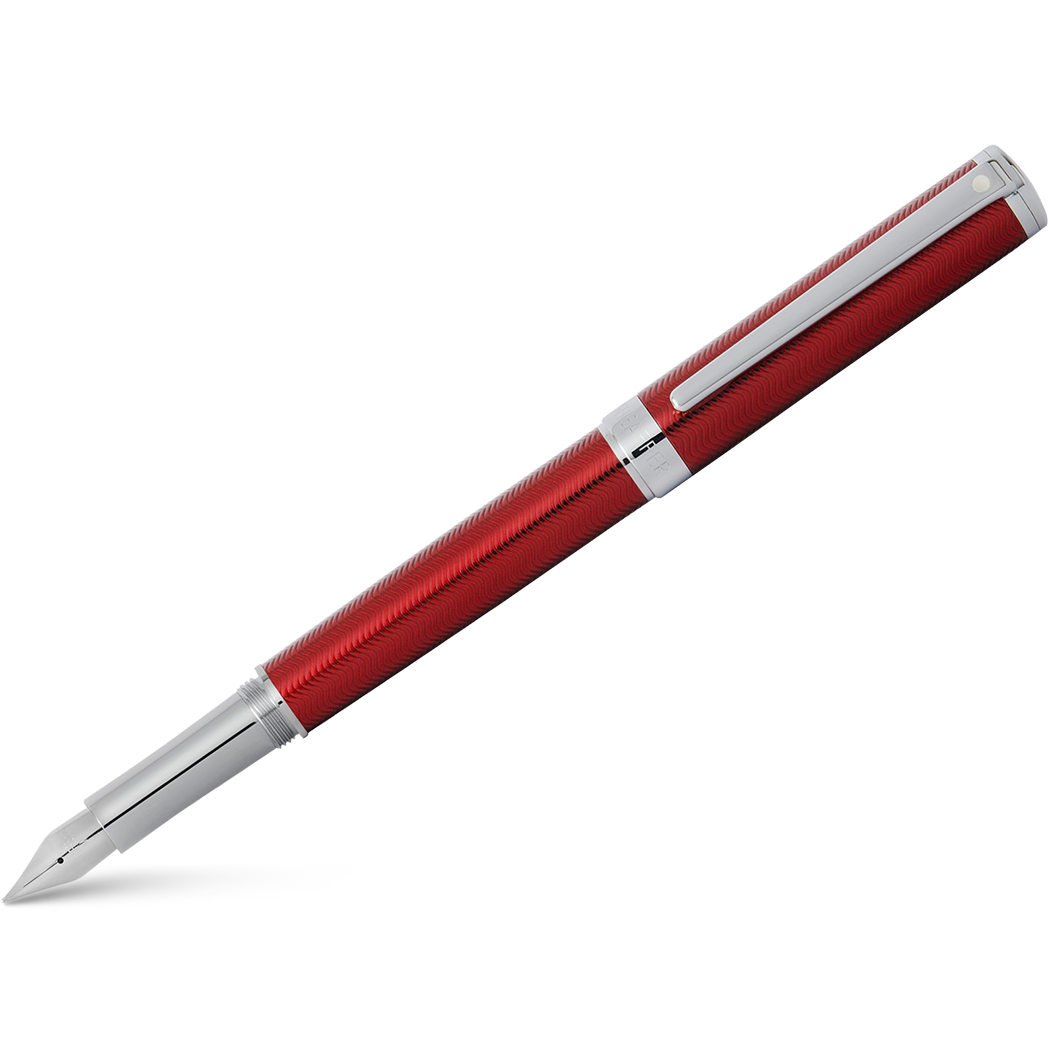 Sheaffer Intensity Fountain Pen - Engraved Red-Pen Boutique Ltd