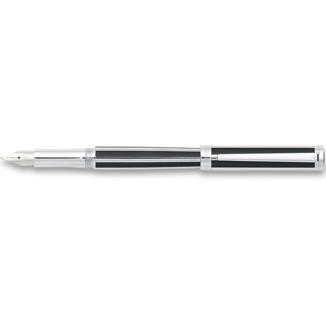 Sheaffer Intensity Fountain Pen - Jet Black Stripe- Fine-Pen Boutique Ltd