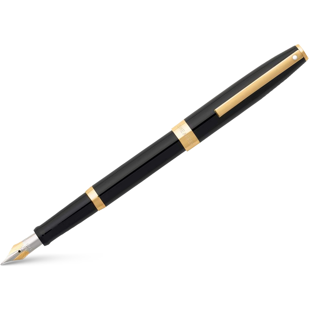 Sheaffer Sagaris Gloss Black Fountain Pen-Pen Boutique Ltd