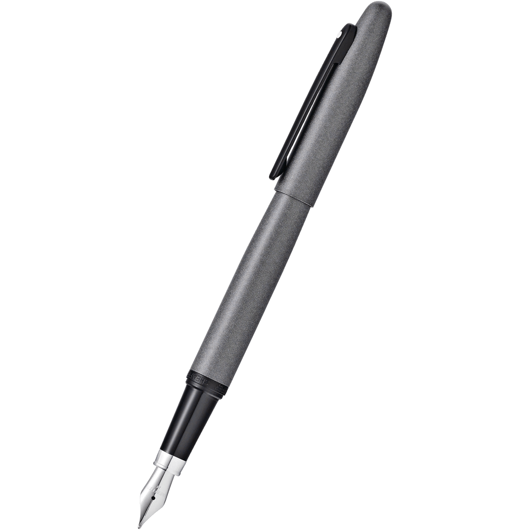 Sheaffer VFM Fountain Pen - Matte Gun Metal Gray - Black Trim-Pen Boutique Ltd