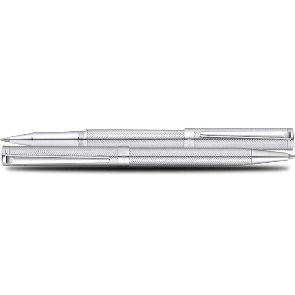 Sheaffer Intensity Ballpoint and Rollerball Pen Set - Chrome-Pen Boutique Ltd