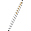 Sheaffer VFM Fountain Pen - Chrome - Gold Trim-Pen Boutique Ltd