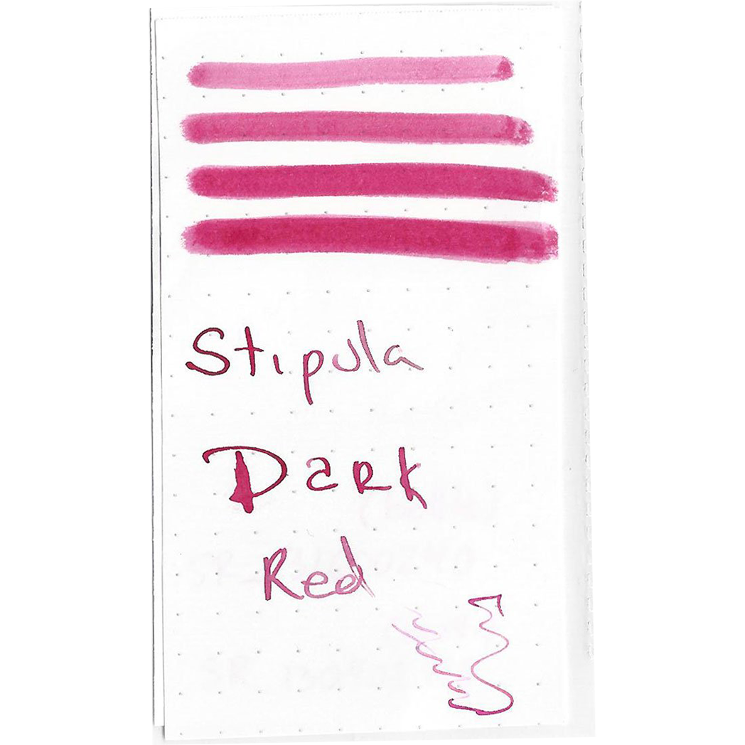 Stipula Calamo Ink Bottle - Dark Red - 70cc-Pen Boutique Ltd