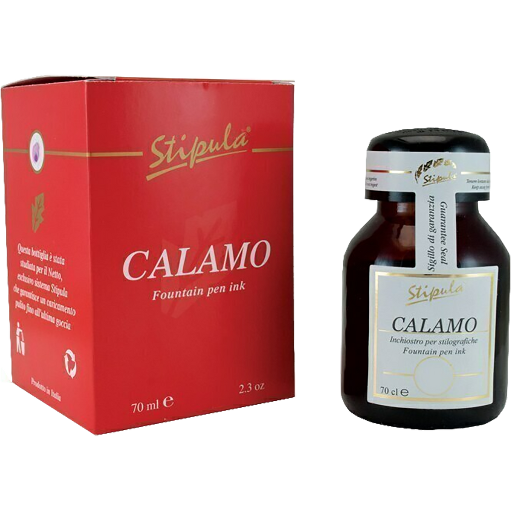 Stipula Calamo Ink Bottle - Dark Red - 70cc-Pen Boutique Ltd