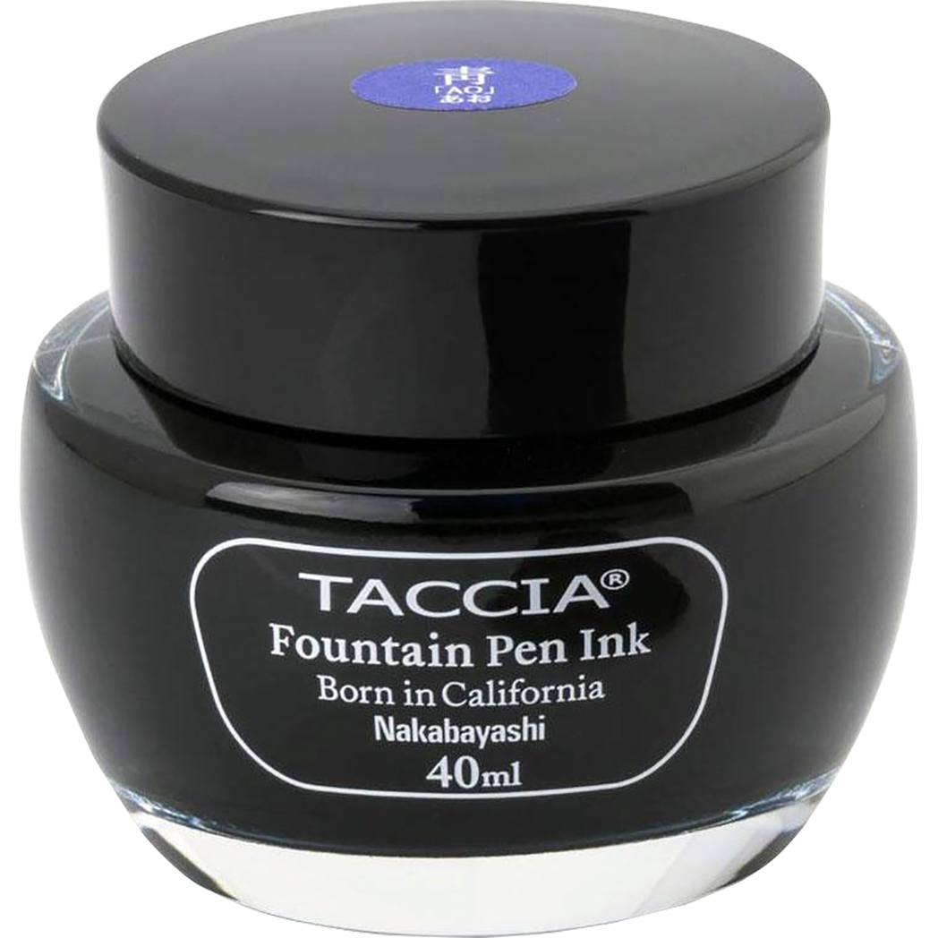 Taccia Ink Bottle - Ao (Blue) - 40ml-Pen Boutique Ltd