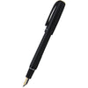 Taccia Pinnacle Fountain Pen - Gunmetal Black-Pen Boutique Ltd