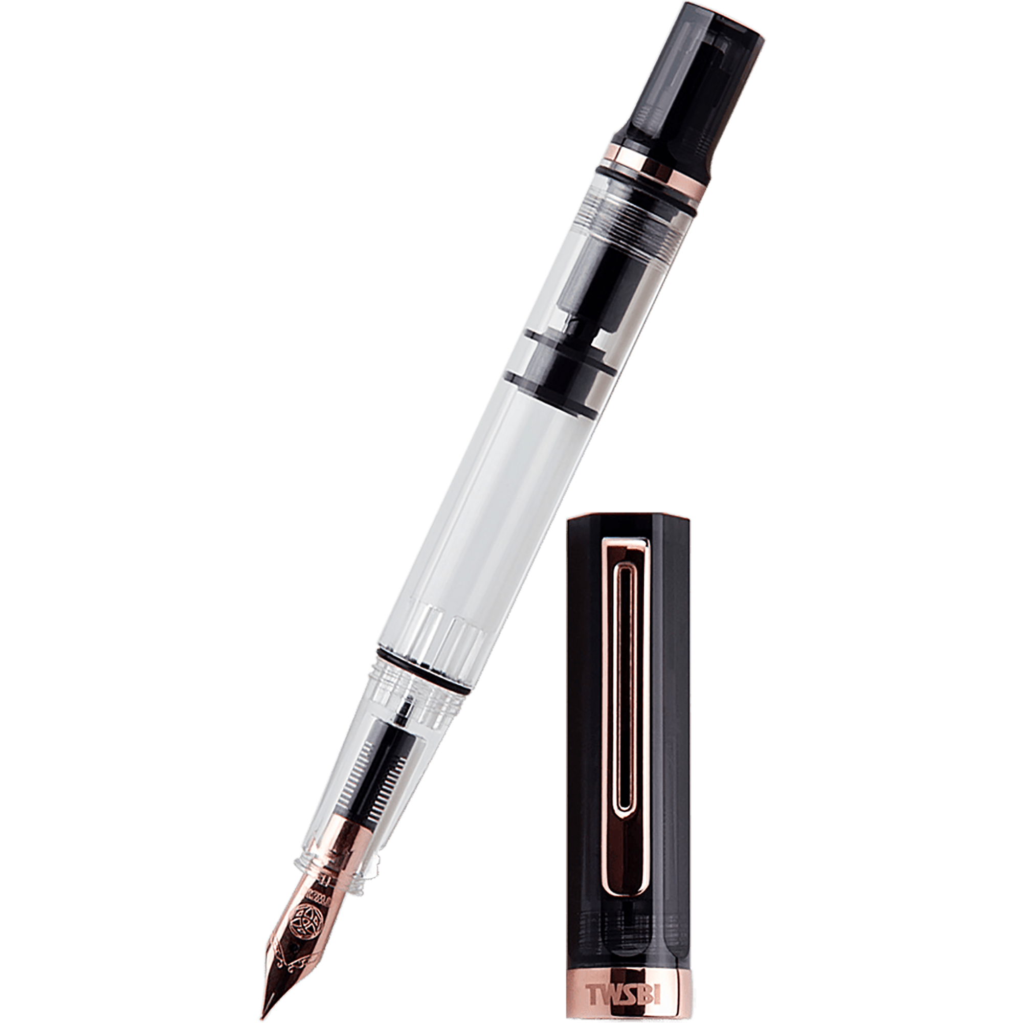 TWSBI Eco Fountain Pen - Smoke Rose Gold ( Special Edition)-Pen Boutique Ltd