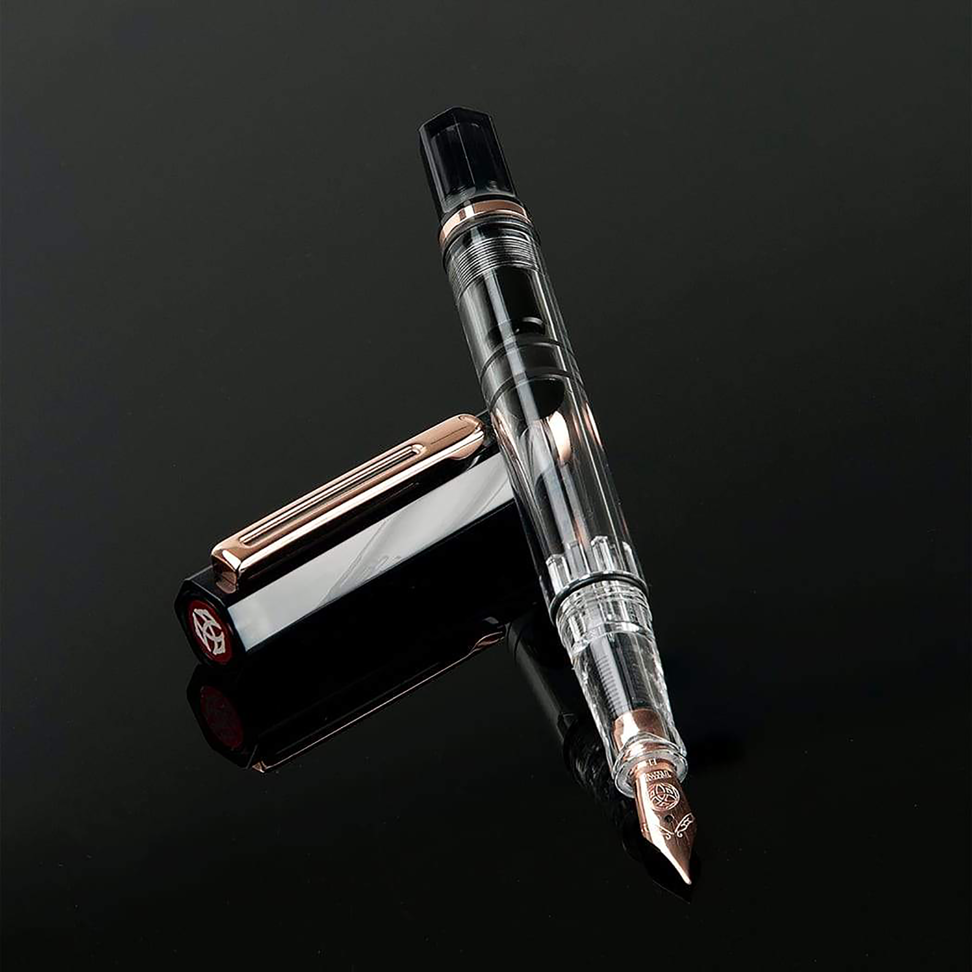 TWSBI Eco Fountain Pen - Smoke Rose Gold ( Special Edition)-Pen Boutique Ltd