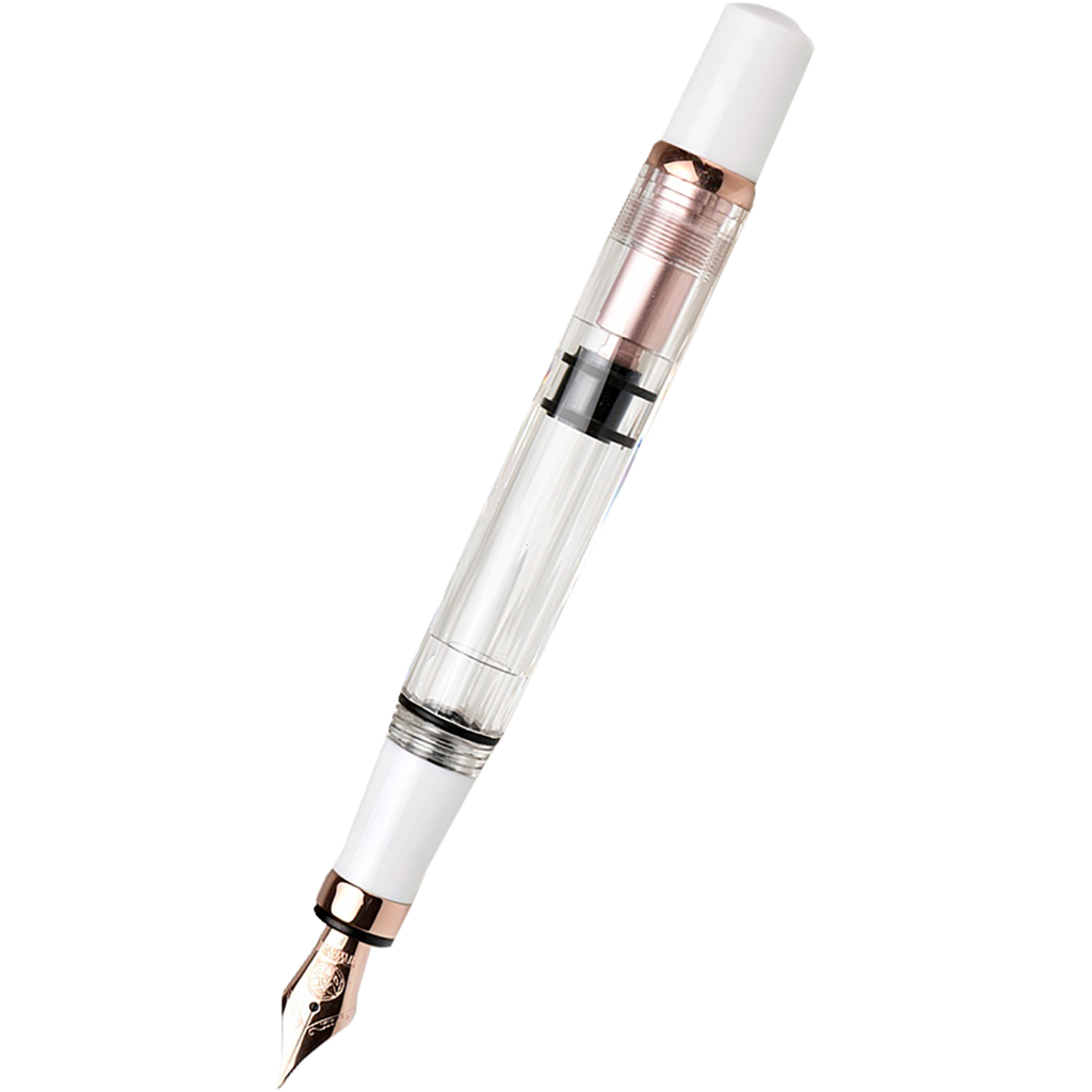 TWSBI Fountain Pen - Diamond 580 - White - Rose Gold II-Pen Boutique Ltd