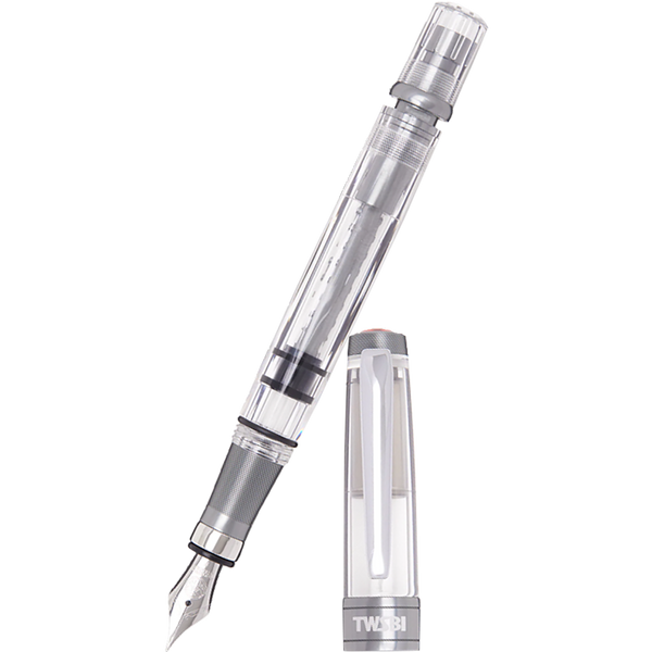 TWSBI Fountain Pen - Diamond 580 ALR - Nickel Gray-Pen Boutique Ltd