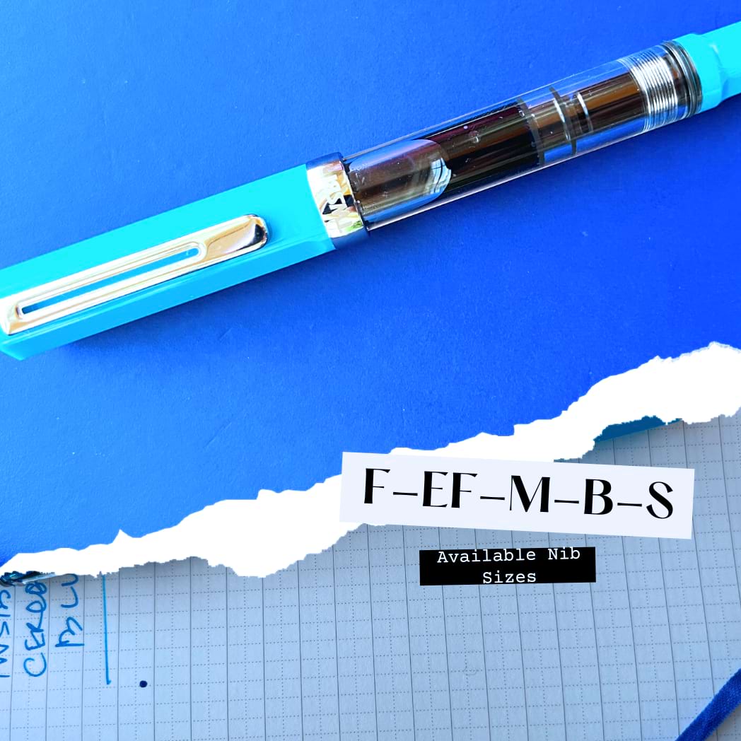 TWSBI Eco Fountain Pen - Cerulean Blue-Pen Boutique Ltd